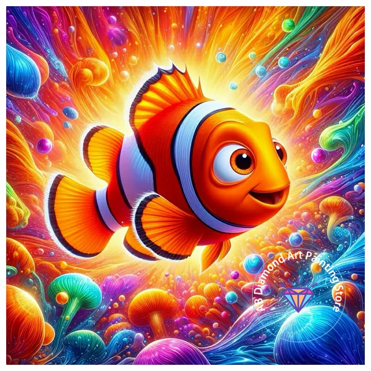 

Finding Nemo AB Diamond Painting Kits 5D DIY Diamond Embroidery Cross Embroidery Handmade Art Gift Crafts Home Decoration