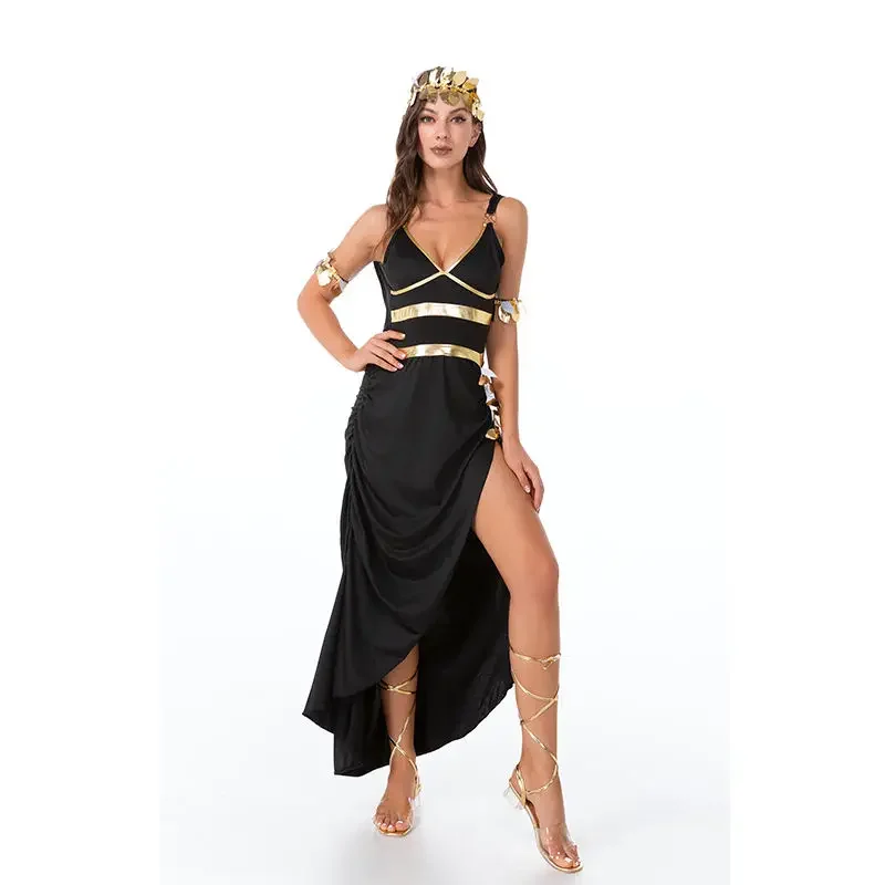Halloween Costume Cosplay Bar Stage Performance Goddess Stage Costume Ancient Egyptian Mythology Cos Costume
