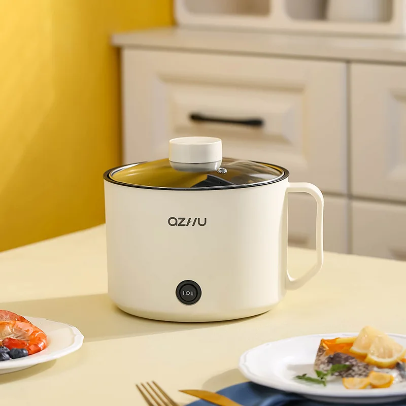 Haushaltsgerät, Mini-Elektro-Reiskocher, antihaftbeschichtet, multifunktional, für 1–2 Personen, Hot Pot, Küchenbedarf, einzelner gedämpfter Reispot