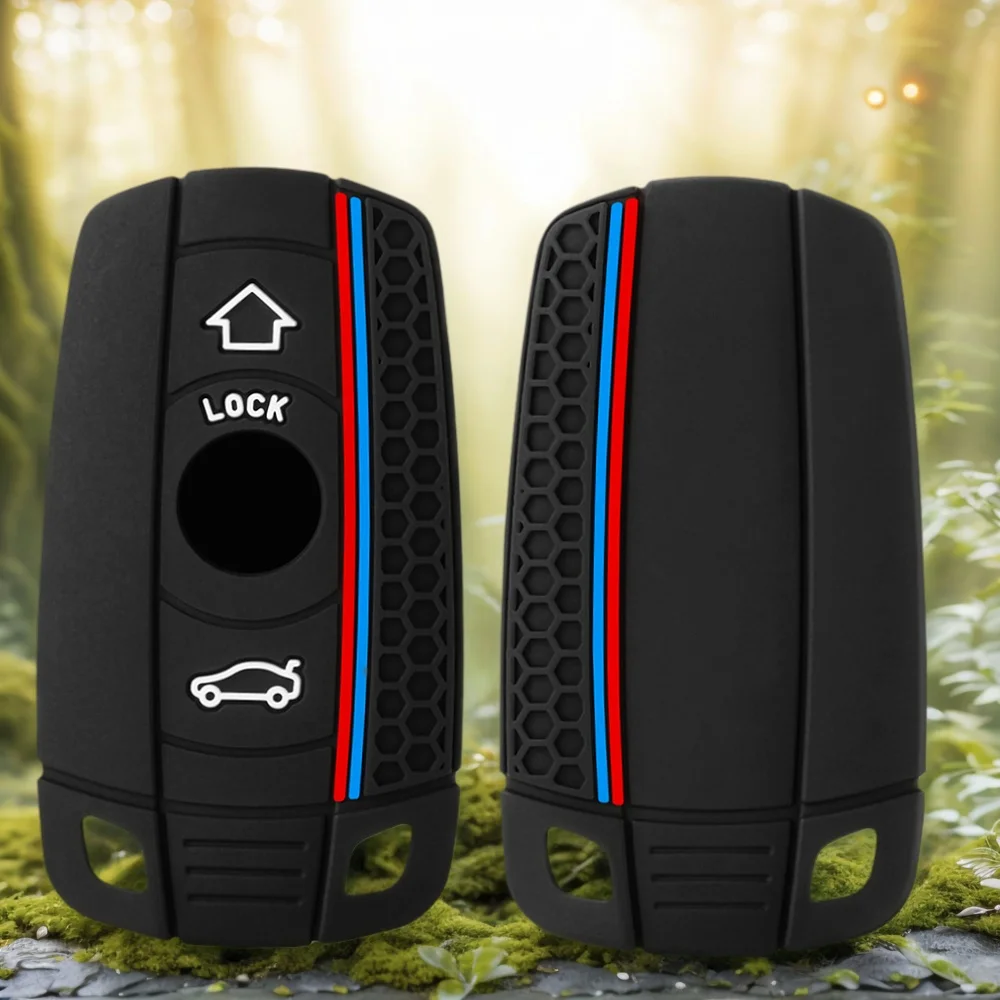 NEUE Silikon Auto Schlüssel Fall Abdeckung Fob Für BMW E90 E60 E70 E87 3 5 6 Serie M3 M5 X1 X5 X6 Z4 E71 E72 E88 E89 E91 E92 Zubehör