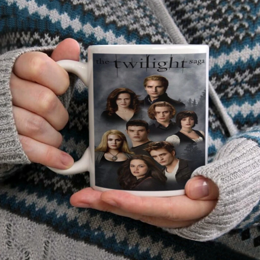 Classic Movie TV Film Twilight Coffee Mug 11oz Fun Ceramic Coffee Tea Cocoa Cup Handle Tea Drink Cup