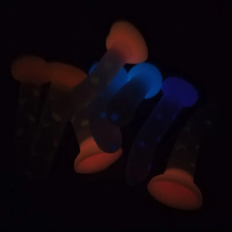 Sex Toys Night Glowing Anal Dildo Love-Jelly Noctilucent Light Anal Plug Vaginal G-spot Anorectal Prostate Massage Masturbator - view 6