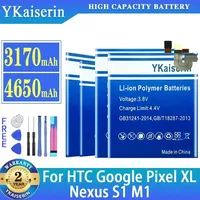 YKaiserin B2PW2100 B2PW4100 Battery  for HTC Google Pixel/XL for Nexus M1 S1 High Quality Batterij + Free Tools + Track NO