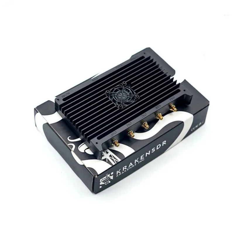 KrakenSDR Phase-Coherent Software Defined Radio with Five Synchronized Channels