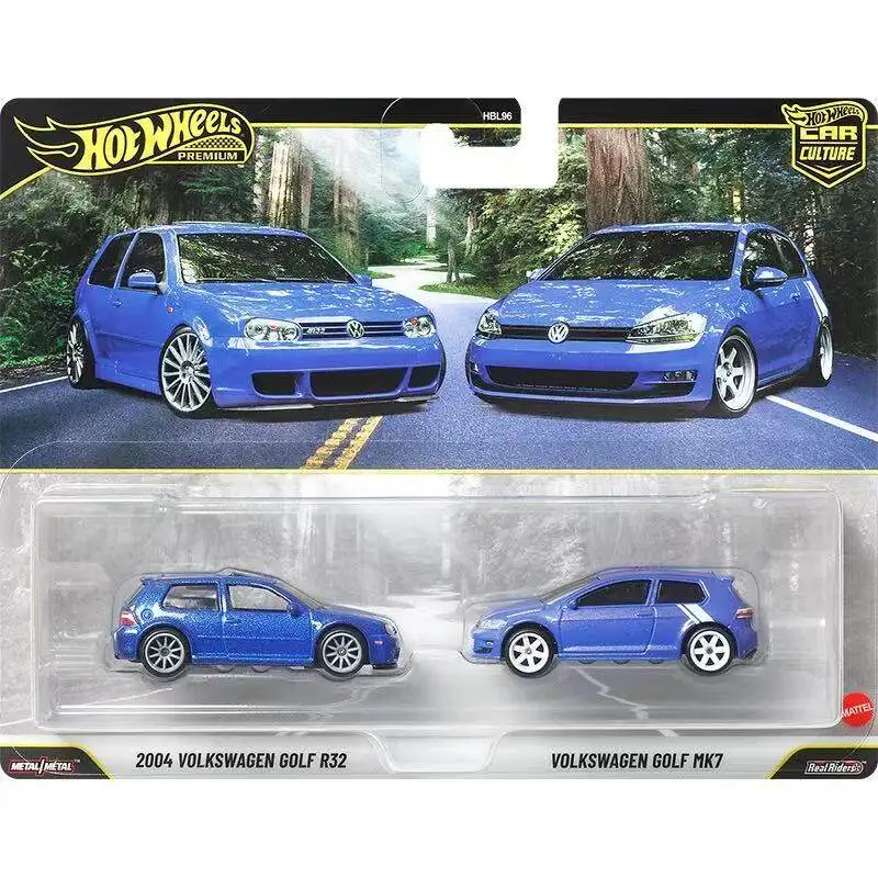

Hot Wheels Car Culture 2004 VOLKSWAGEN GOLF R32 MK7 1/64 Metal Die-cast Model Toy HBL96