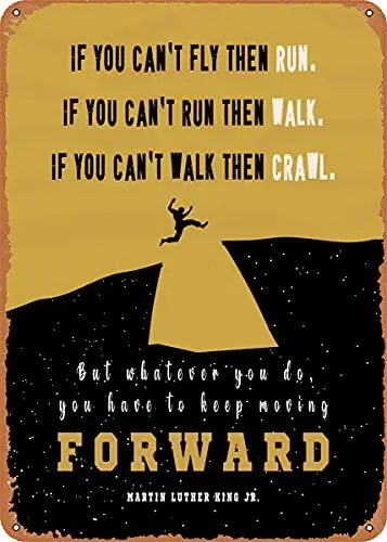 Dsydec Luther King Quotes Vintage Look Metal Sign Art Prints Retro Gift