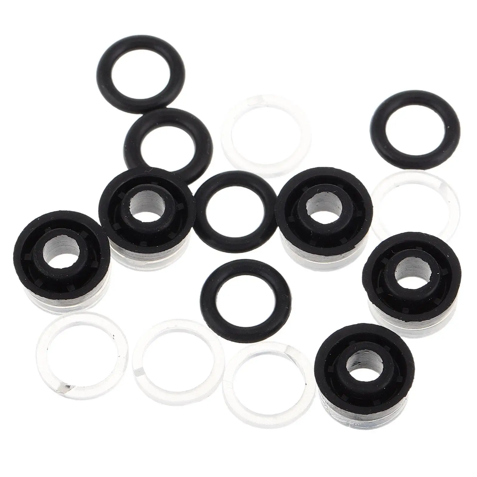 

Hydraulic Oil Seal 5 Sets 3 Tons Floor Repairing Kit Open Gasket Design Sealing Parts Accessories Vehicle Jack Repair Tools
