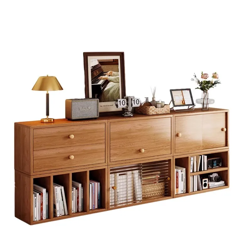 

Bucket cabinet Living room locker against the wall Bedroom storage Medieval Display