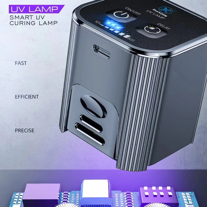 LED الأشعة فوق البنفسجية علاج مصباح هلام الأشعة فوق البنفسجية الغراء مجفف USB ضوء لشاشة الهاتف إصلاح زجاج السيارة هبوط السفينة