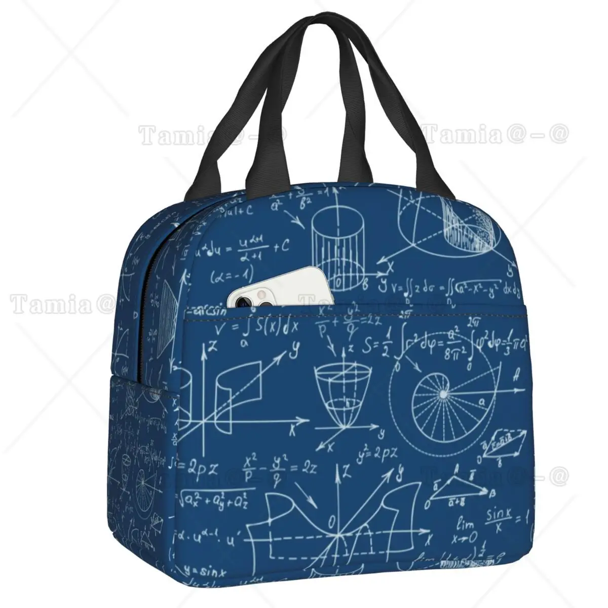 Chemistry Lover Insulated Lunch Bag for Women Resuable Science Laboratory Technology Thermal Cooler Lunch Box Kids School