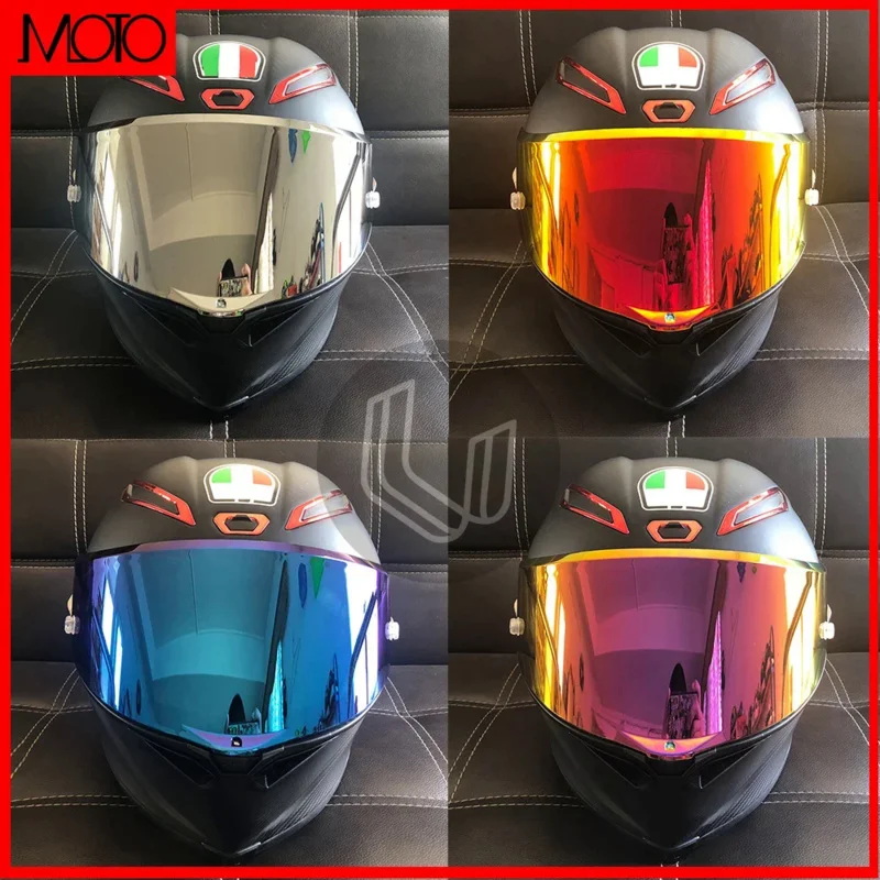 11-color motorcycle helmet sun visor for AGV Track GP RR corsa R GPR 70th anniversary