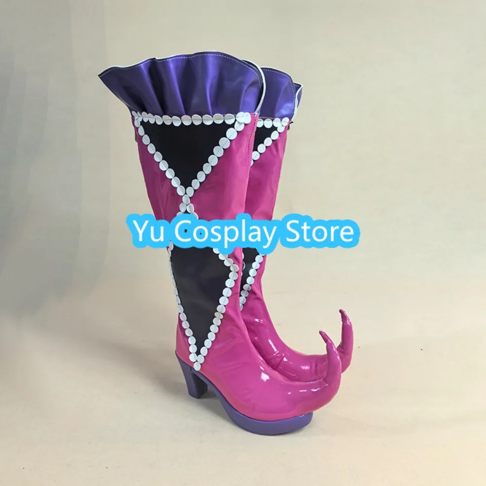 أحذية تنكرية جميلة للإيقاع Laala Manaka لأداء معرض الرسوم المتحركة أحذية تنكرية للهالوين دعائم أزياء الهالوين