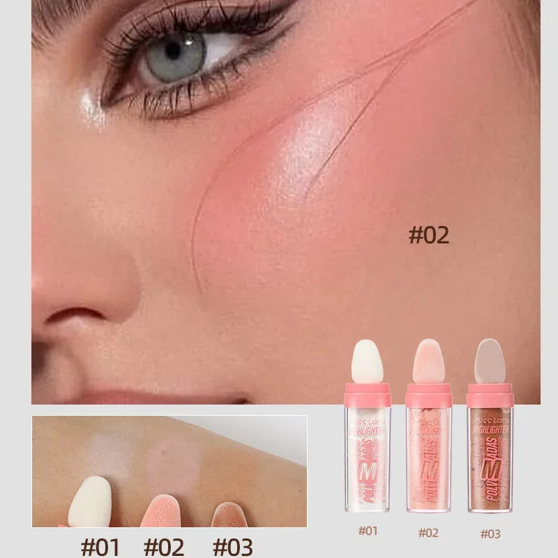 Fata High Light Pat polvere naturale tridimensionale schiarente e riparatore polvere fard evidenziatore polvere cura della pelle coreano