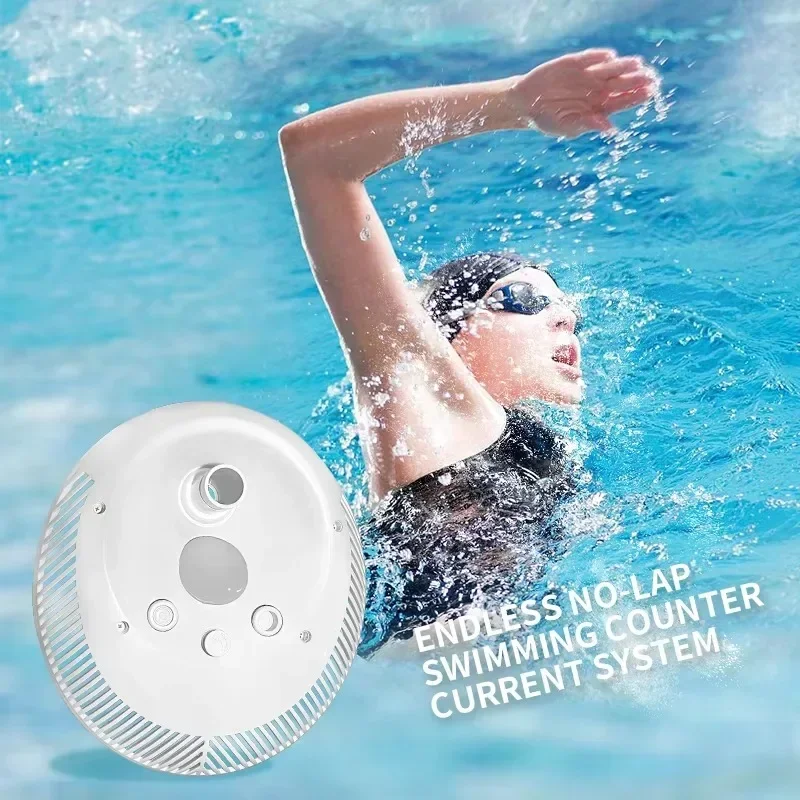 Impeccable Cross-border Circle Endless Plastic Counter Swimming Pool Accessories Swim Jet