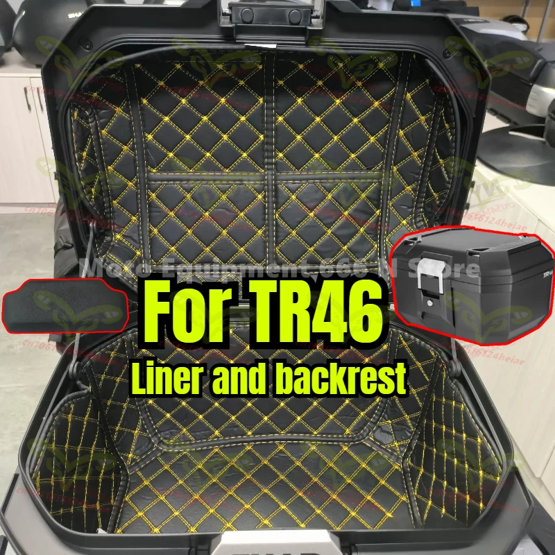 

For Terra 46 TR46 Motorcycle Trunk Case Liner Luggage Box backrest Container Tail Case Trunk Protector Waterproof Accessories