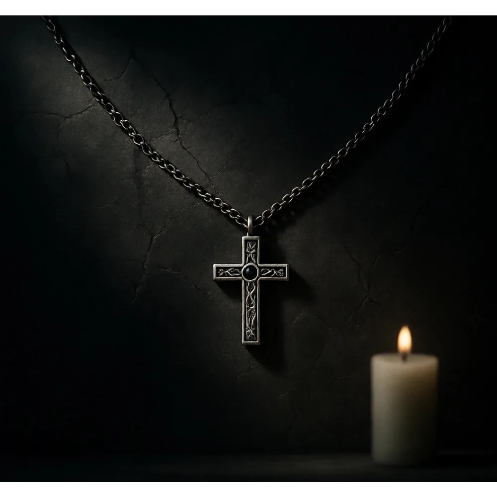 

Изящное колье-чокер с бриллиантовым крестом для женщин, водонепроницаемое, не тускнеющее, простое, минималистичное украшение