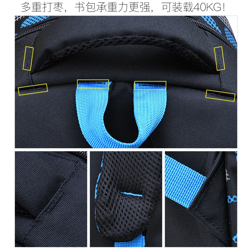 Children School Bags Boys Backpack Kids Primary Orthopedic School Backpack Waterproof Schoolbag Book Bag Mochila Infantil