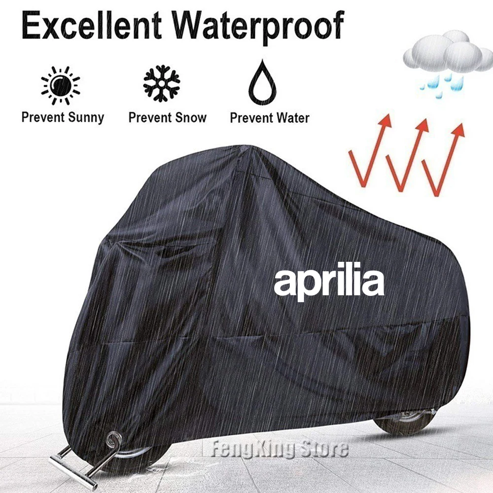 

For Aprilia RSV4 RS660 RS4 RS125 Tuono V4 APR GPR150 GPR125 GPR250 Motorcycle Cover Outdoor Rain Dustproof UV Protector Covers