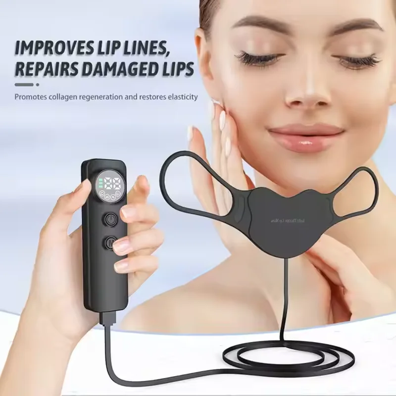 ใหม่แฟชั่นอินฟราเรด LED Lip Light หน้ากากซิลิโคนความงาม Personal Care