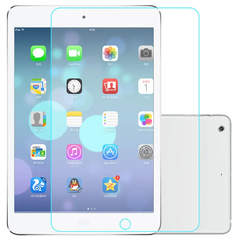 ฟิล์มกันรอยหน้าจอสำหรับ iPad Mini 1-10ชิ้น, ฟิล์มกันรอยหน้าจอสำหรับ iPad Mini 1 2 3เคสป้องกันหน้าจอสำหรับ iPad แท็บเล็ต