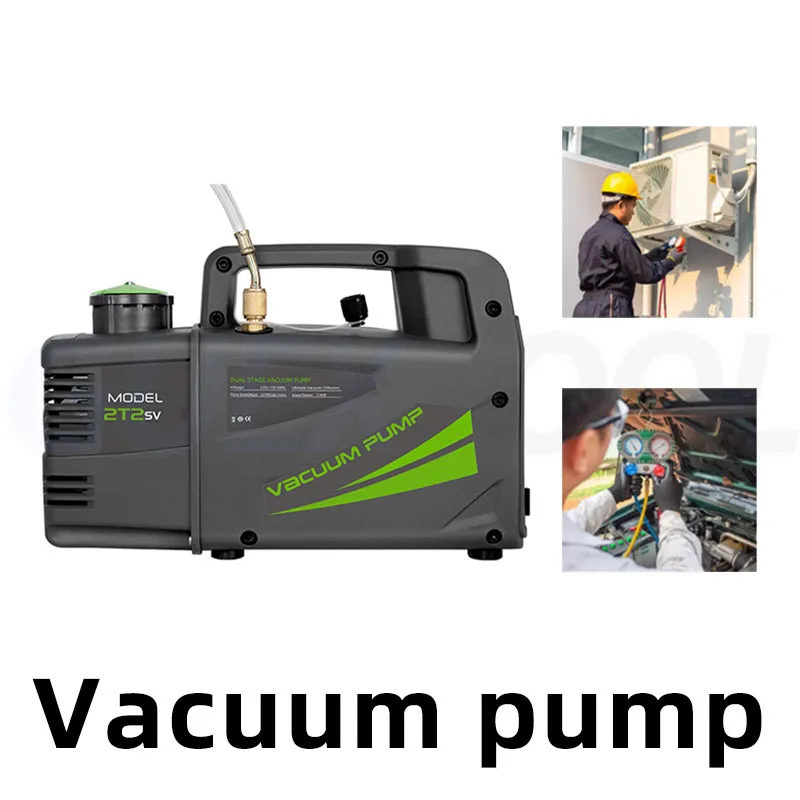 Small Laboratory Vacuum Pump Automotive Air Conditioning Maintenance Environmentally Friendly Refrigerant Extraction Pump