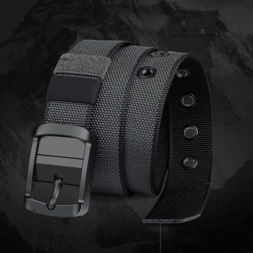 Fashionable Retro Rotatable Pin Buckle Double-sided Belt Simple Matching Casual Pants Belt Trendy Men's Birthday Gifts