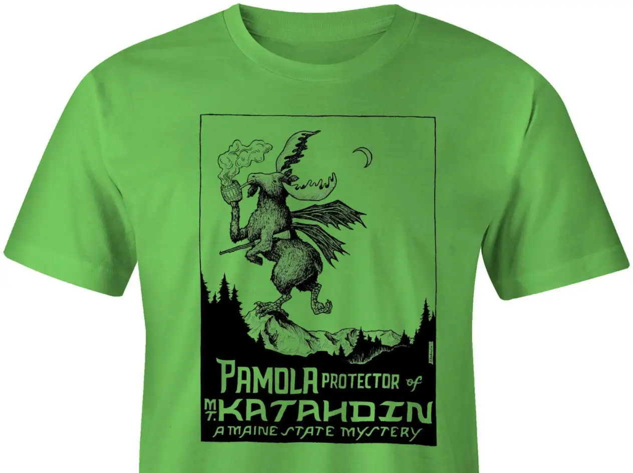 Pamola Maine Mystery Cryptid T Shirt Horror Moose