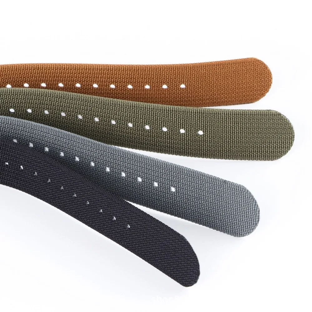 14/16/18/20/22mm NATO Watch Band Bracelet Quick Release NATO Strap Wristband Watch Accessories Vintage Nylon Watchband Outdoor