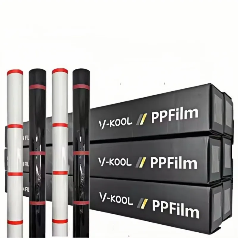 

Vkool PPF Automotive Protective Film TPU Anti-fouling Easy to Clean, Self-repair without fear of scratches, Gloss Black Film