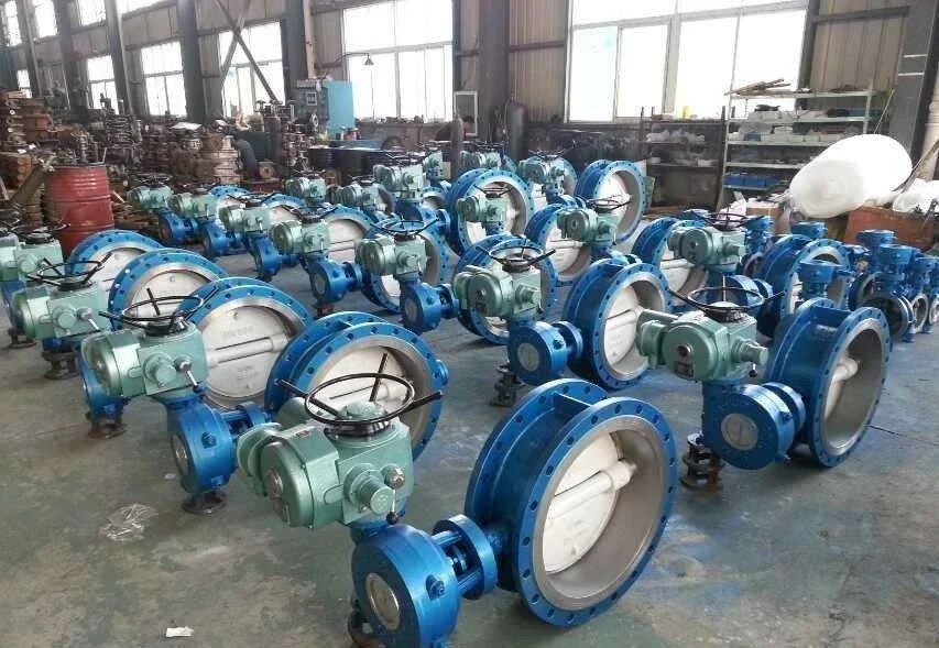 Electric Flanged Butterfly Valve Hard Seal High Temperature Butterfly Valve Flange Valve DN50-65 80 100 125