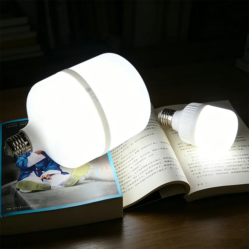 Ampoule LED 50/40/30/20/15W, bouche à vis E27, protection des yeux, lampe à économie d'énergie, éclairage intérieur pour salon, chambre à coucher, bureau Q