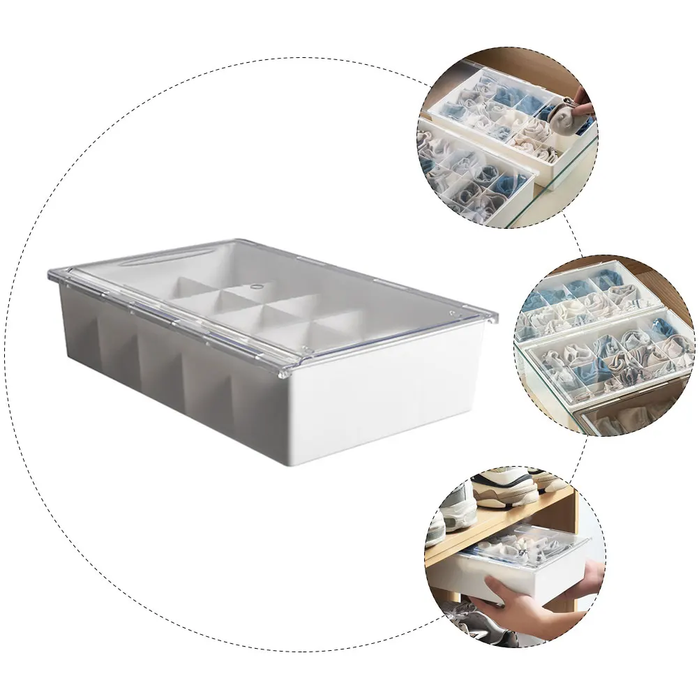 

Drawer Dividers Storage Box Underwear Socks Bra Sundries Classified Container Home ganization Practical Tidy