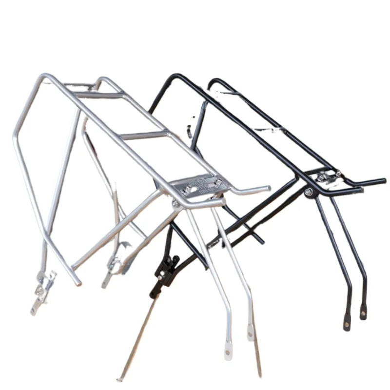 Mountain Bike Aluminum Alloy Shelves Lightweight Load-bearing Sturdy Durable Solid Bicycle Luggage Carrier Bicycle Accessories