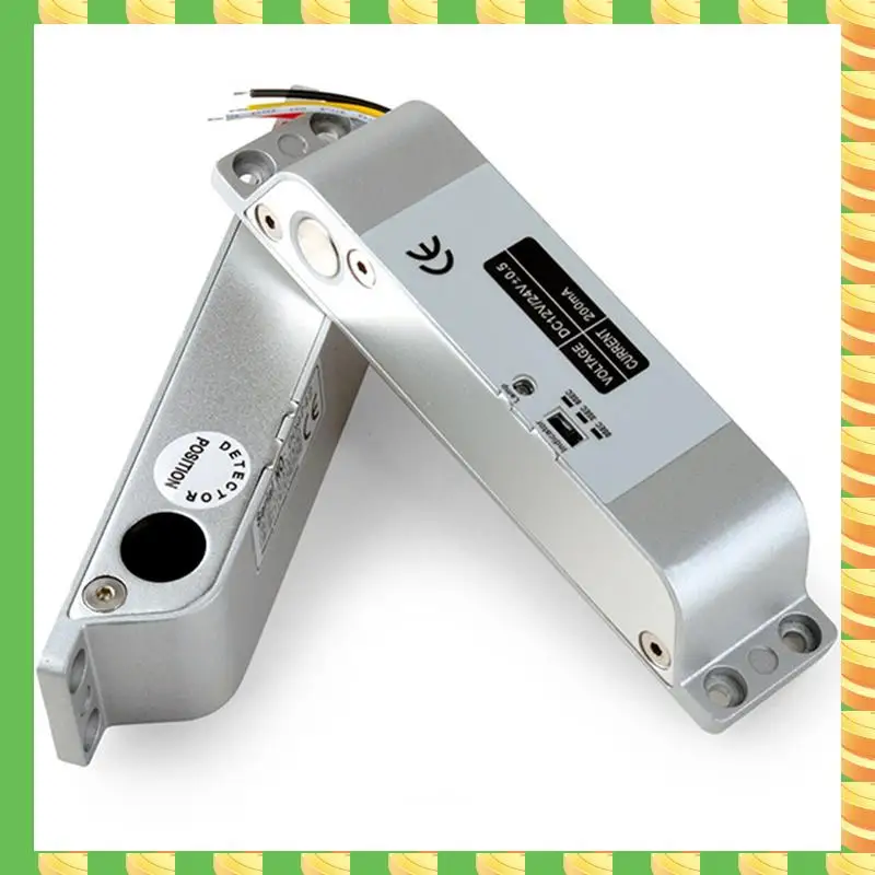 AB53 Electric Drop Bolt Lock Electronic Mortise Lock Fail Secure Mode For Access Control Electronic Mortise Lock Open When No Po