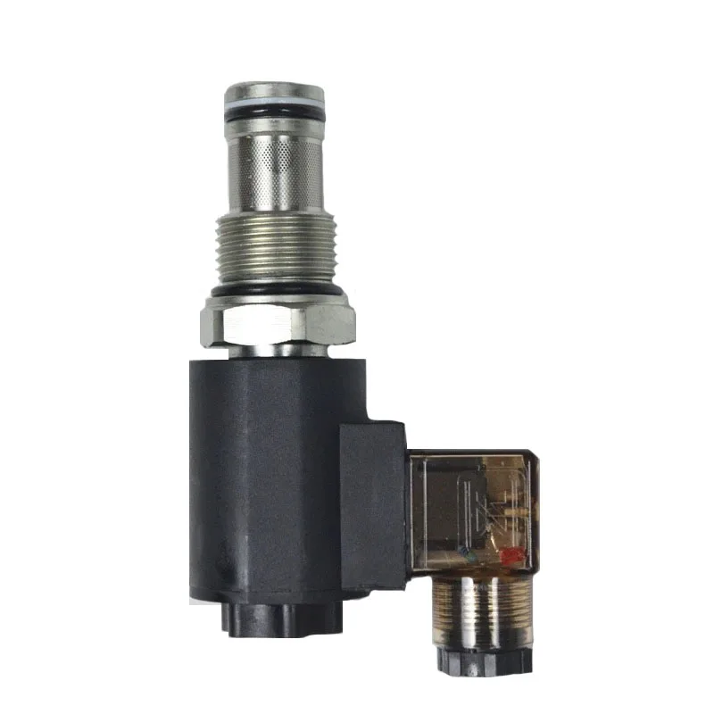 Two Position Two Way Normally Open Electromagnetic Directional Valve Pressure‑relief Hydraulic Thread‑in Cartridge Valve