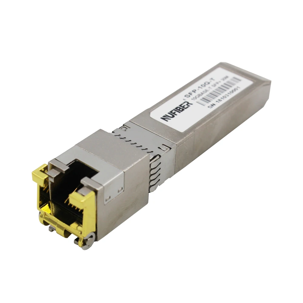 

SFP+ RJ45 10GBase-T Медный модуль, совместимый с Ubiquiti трансивер 10G, оптоволоконные трансиверы