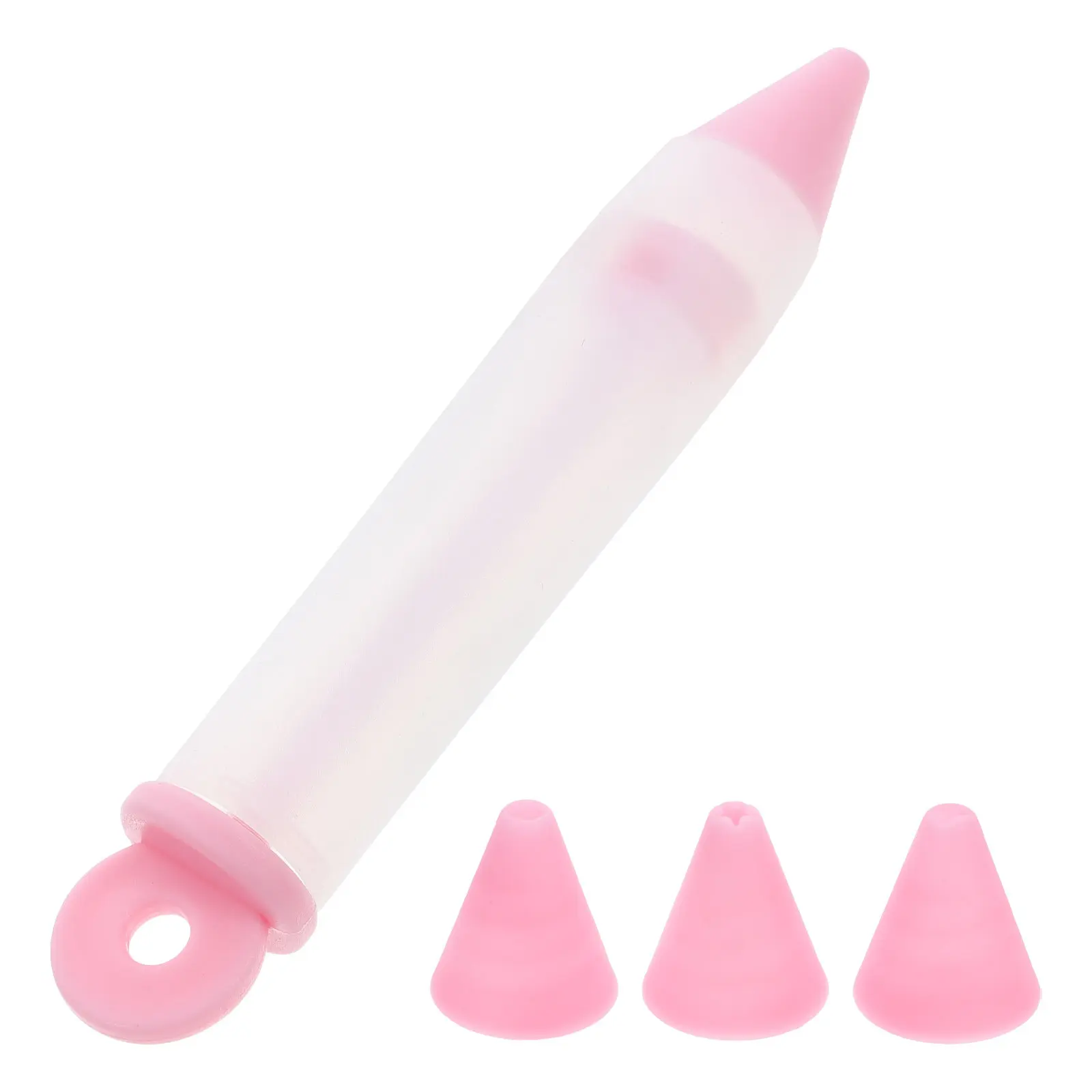 1Set Silicone Cake Decorating Pen Detachable Tips Kit Food Writing Tool for Pastries Cookies Chocolate Cake Decorating Pen