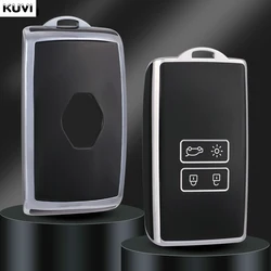 New TPU Car Remote Key Case Cover Shell For Renault Koleos Captur Megane Clio Scenic Talisman Arkana For Dacia Sandero Card Fob