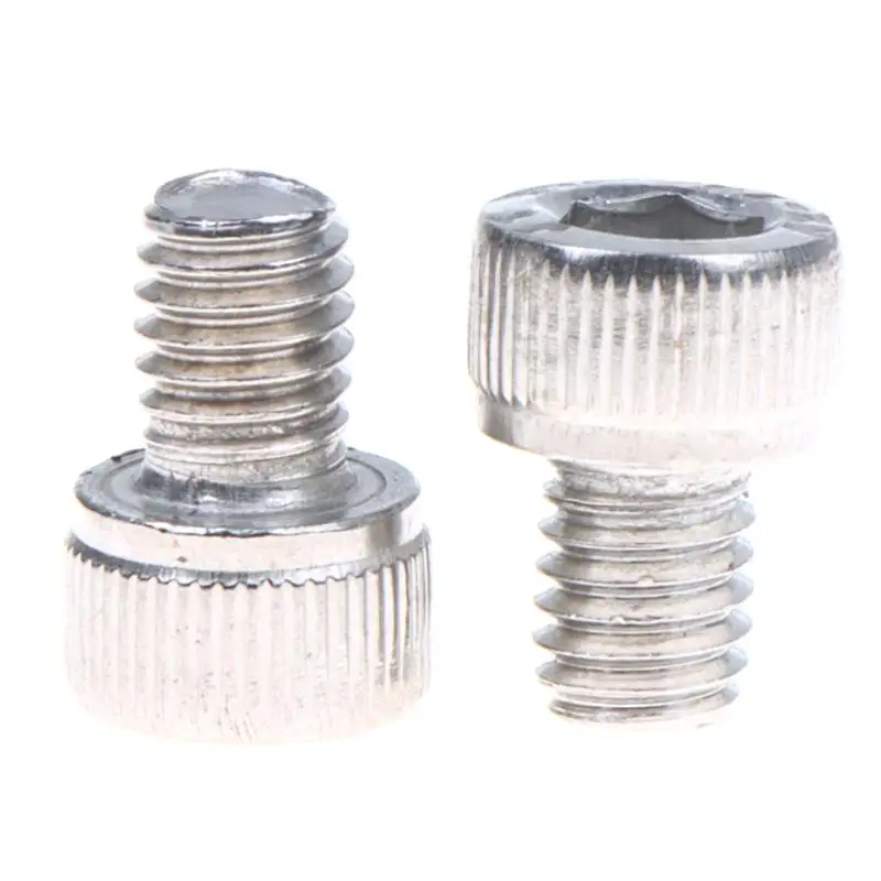 10 Stück DIN912 Hochwertige M6*8 304 Edelstahl Innensechskantschraube Sechskant-Zylinderkopfschraube – Detail 6