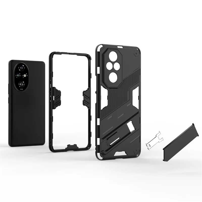 For Huawei Honor 200 Pro Case Car Magnetic Holder Stand Phone For Honor200 200Pro Bumper Shockproof Armor Protection Back Cover