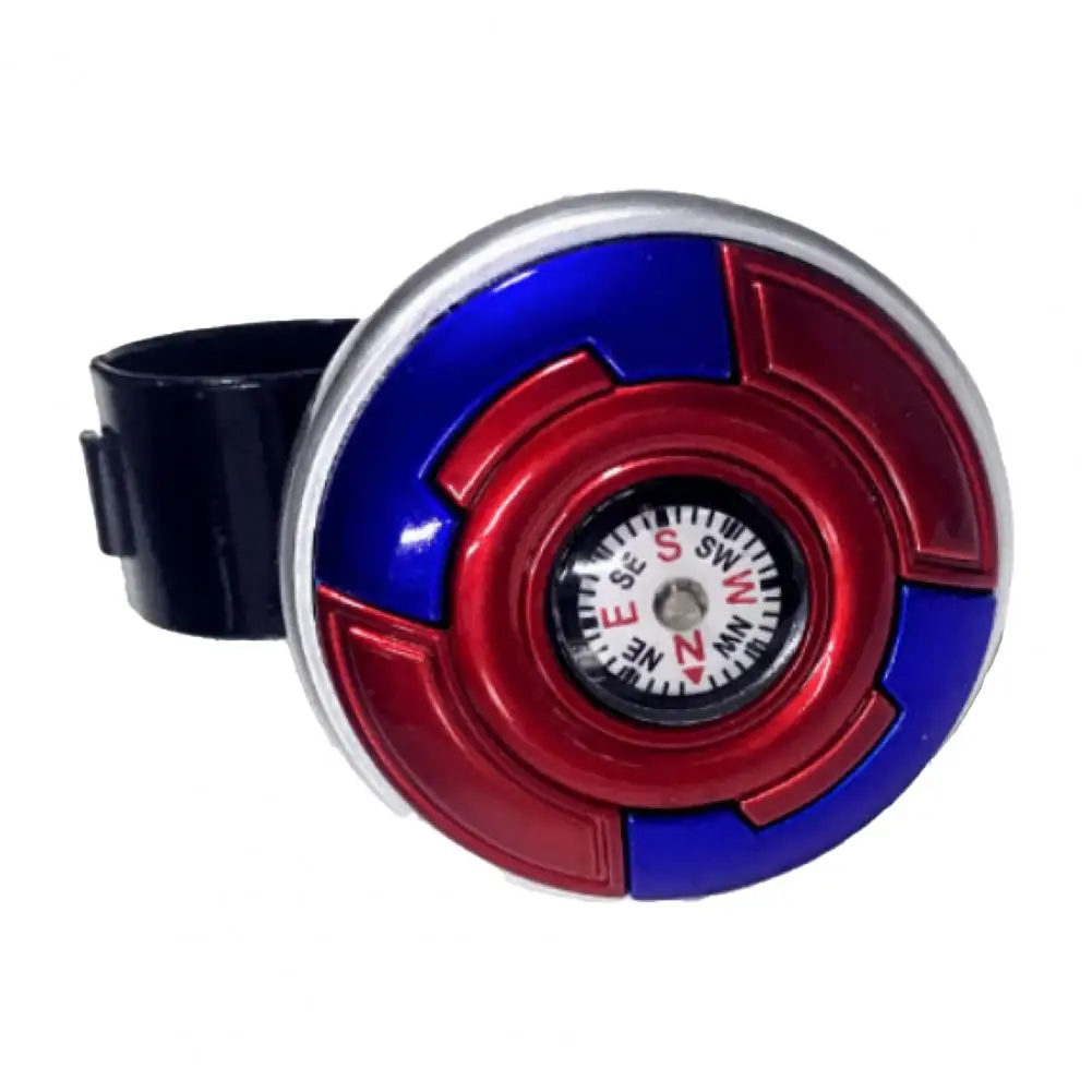 ลูกบิดหมุนพวงมาลัยรถยนต์หมุนได้360องศา, ทำจากโลหะพร้อมเข็มทิศลูกบอลมีมือจับพลังงานใช้ได้กับรถยนต์ยานพาหนะ