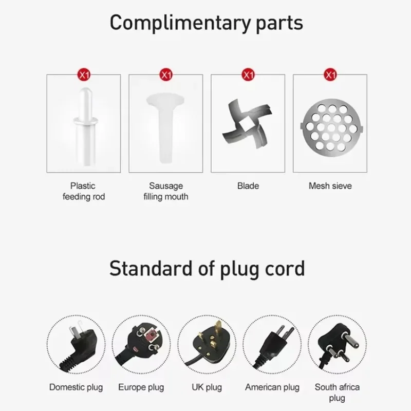 

Multifunctional Powerful Mini Household Heavy Duty Professional CE Certificate Commercial Meat Grinder Meat Grinder