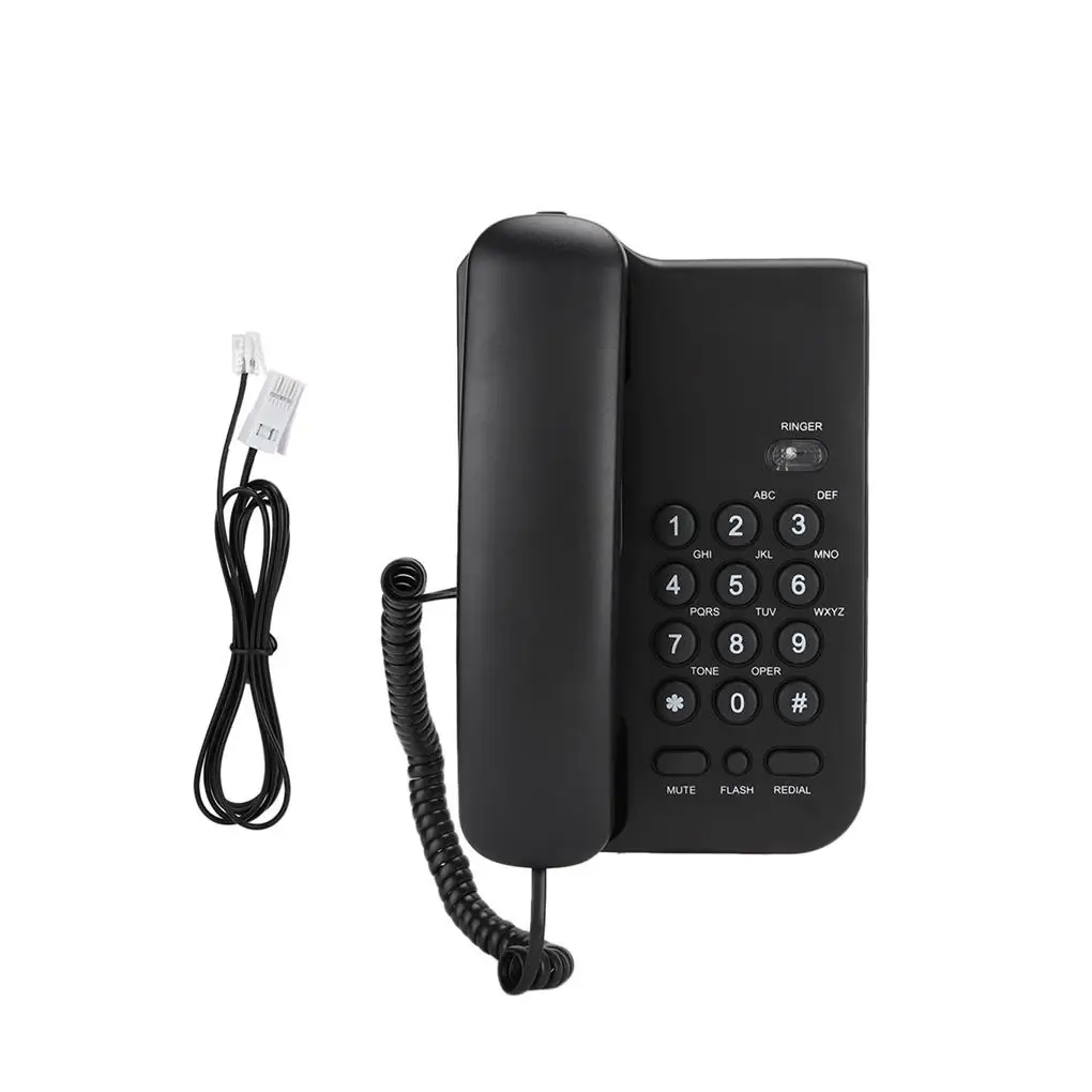 Corded Telephone Digital ID Display Landline Telephones for Elderly