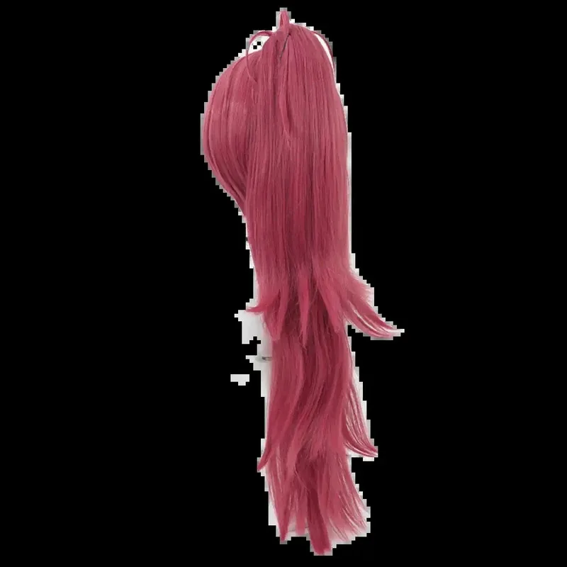 

Anime Puella Magi Madoka Magica Sakura Kyōko/Sakura Kyouko Cosplay Wig Long Ponytail Heat Resistant Synthetic Hair Halloween2GG