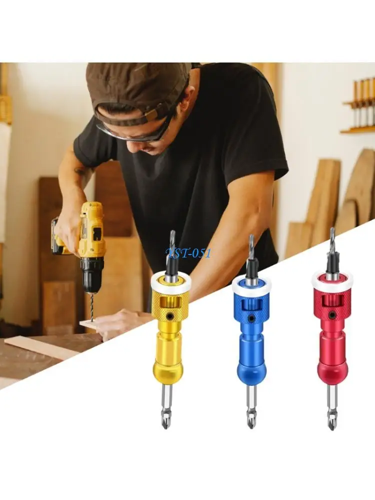 

E15A Industrial Grade Drill Bit Double Purpose Design 6542 Steel Cutting