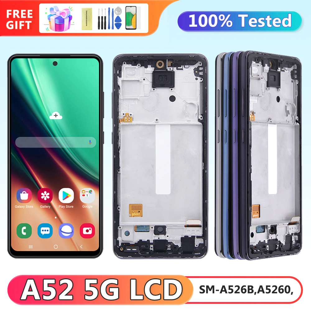 توصية وتحليل لشاشة العرض A525F لجهاز Samsung Galaxy A52