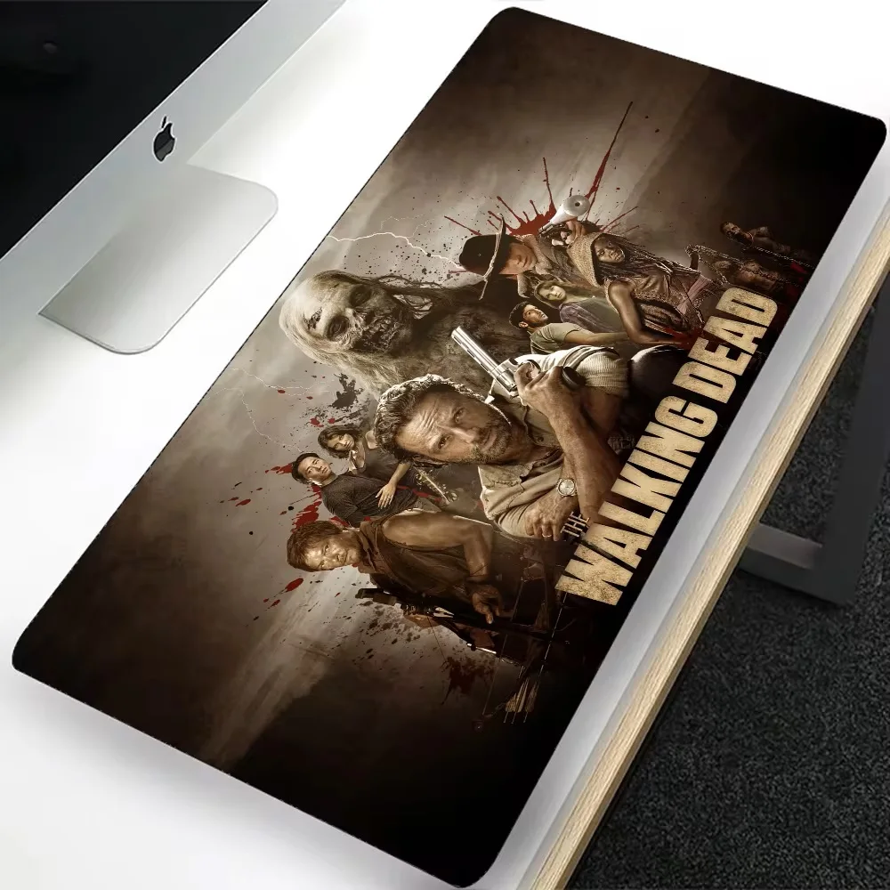 The Walking Dead Large Gaming Mouse Pad Computer Mousepad PC Gamer Laptop Mouse Mat Office Mausepad XXL Keyboard Mat Desk Pad