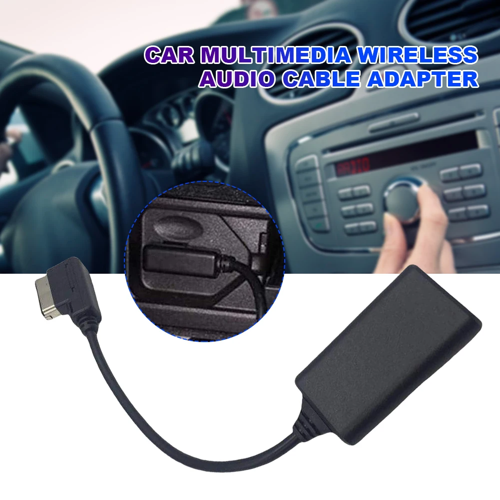 

USB Cable Music Adapter Bluetooth-compatible Audio Adapter Data Wire AMI AUX Receiver Cable Adapter for Audi S5 Q7 A6L A8L A4L