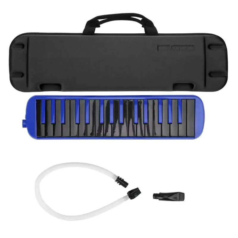 32-Key Melodica Professional Performance Student Beginner Wind Instrument Children Melodica With EVA Case