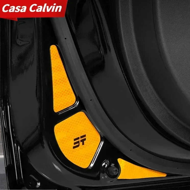 

For Jetour Traveler Shanhai T2 Car Reflective Door Warning Sticker Night Anti-collision Modified Large Full Set Auto Accessories